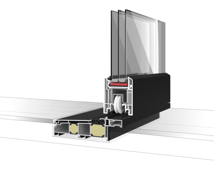 SCH QL74 Renovatiedorpel zwart