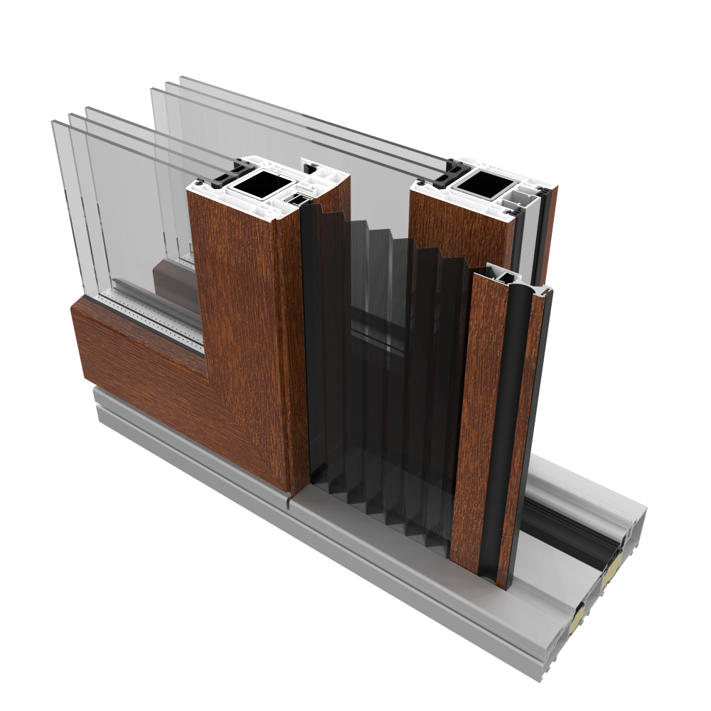 In Screen GOLDEN OAK Houtlook compressed